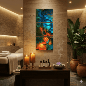 Sárga vászonkép – Keret nélkül