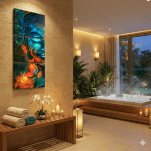 Sárga vászonkép – Keret nélkül