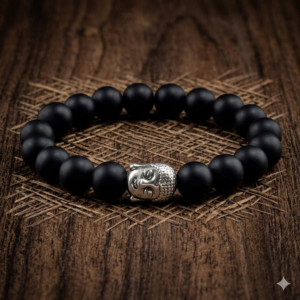 Fekete Buddha Karkötő