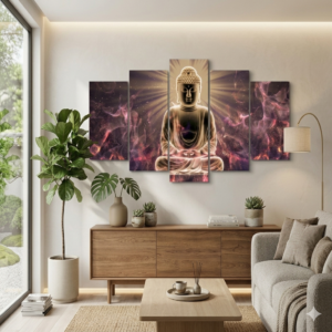 Meditációs Vászonkép – Keret nélkül